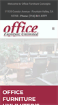 Mobile Screenshot of officefurnitureunl.com